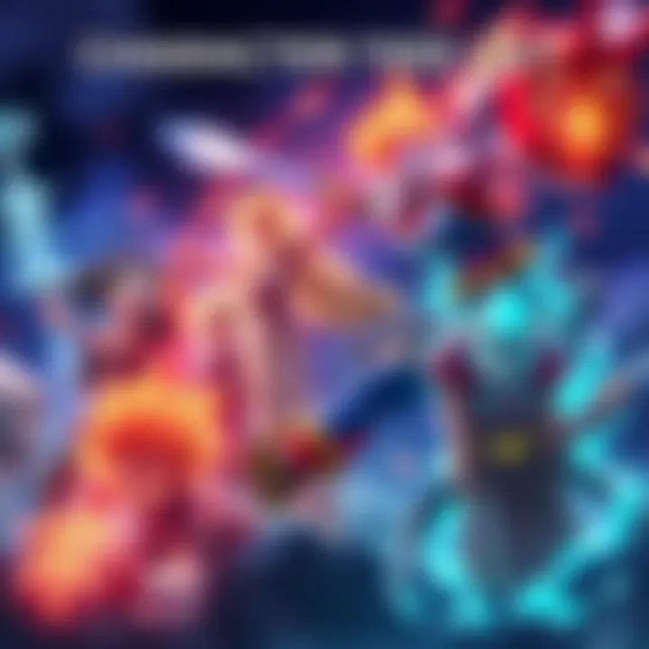A colorful tier list showcasing ranked characters based on recent chapters, highlighting their abilities and changes in power dynamics.