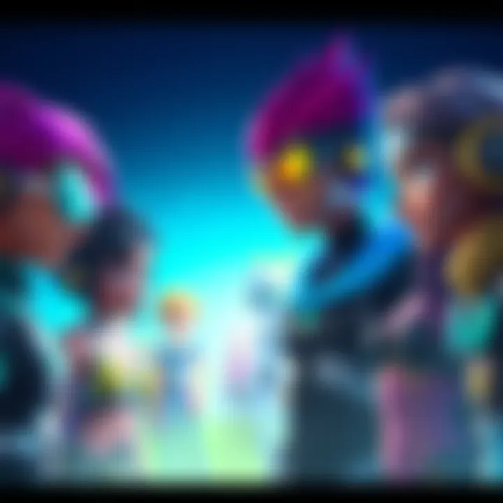 A collection of colorful character designs showing different styles and tweaks made for 2025.
