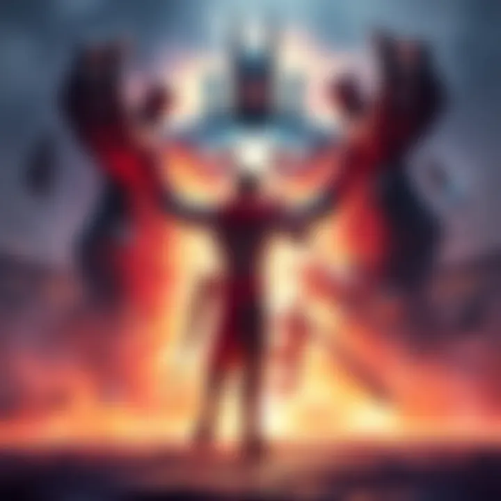 A character in mid-transformation, shifting from normal size to Giant form, showcasing the new gameplay feature.