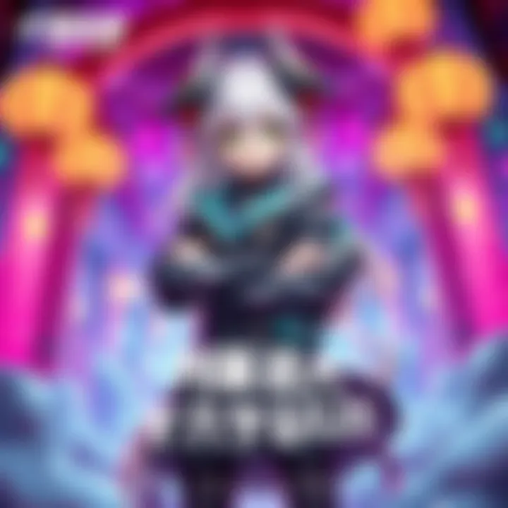 A character from Lore Accurate 2hu 20 stands confidently in a vibrant setting, showcasing unique features and a dynamic pose.