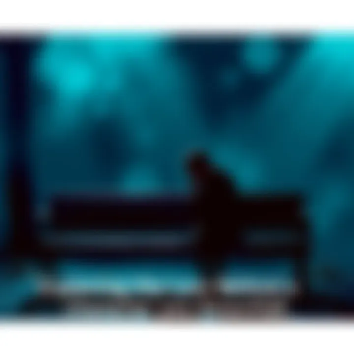 A character sitting alone on a bench, looking dejected with their head down, surrounded by a dark, gloomy environment.