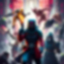 Character Scale Analysis in Gaming A comparison of character power levels in gaming, highlighting gameplay mechanics versus flashy visuals, with characters displaying different abilities and skills.