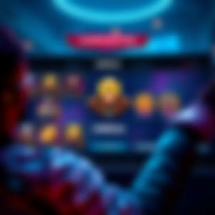 Character Selection Screen A player examining various character options with a focus on a character named Omega, displaying currency for investment.