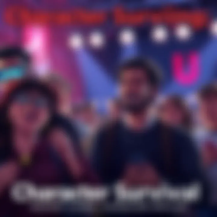 Fans discussing the survival of a favorite character with excitement