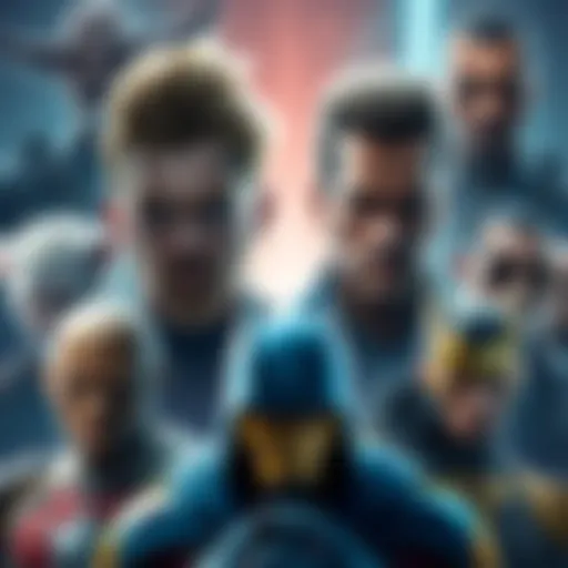 A collection of fictional characters with sturdy necks, showcasing their unique traits and popularity among fans.