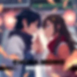 Chiha Momo Episode Scene A dramatic moment from the latest Chiha Momo episode showing key characters in an intense confrontation, highlighting their emotions and relationships.