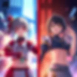 Chinatsu Season 2 Art Comparison A side-by-side comparison of Chinatsu Season 1 and Season 2 art styles, highlighting differences in character design and color palette.