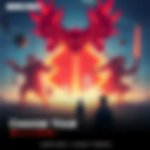 Choose Your Allies Against Kaido Five characters representing Kaido's threats with two characters standing protectively in the front, ready to defend.