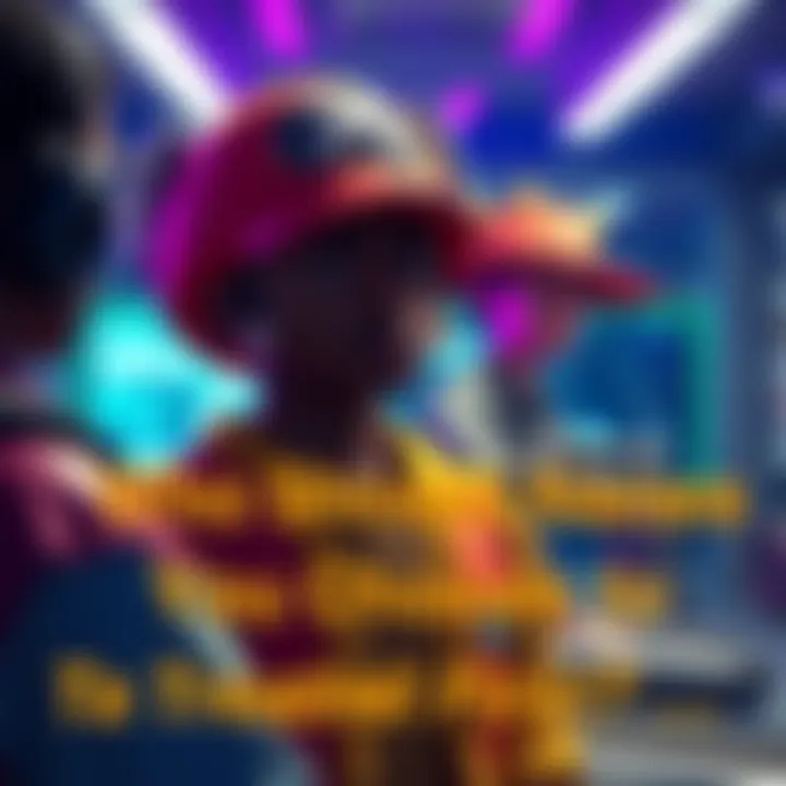 Choosing Between Game Characters A player contemplating between two gaming characters, focusing on Chopper and another option, with a treadmill in the background symbolizing the decision process.