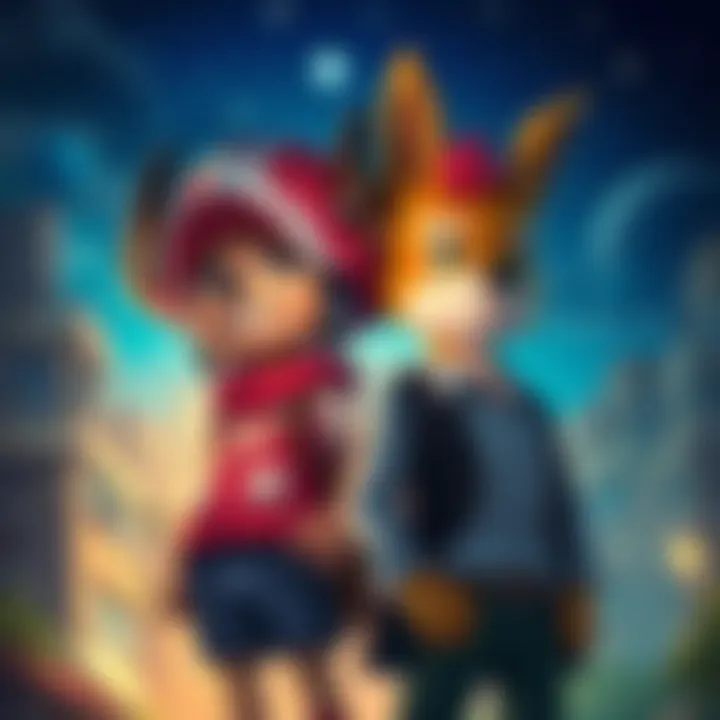 Chopper and Laboon standing together, reflecting on their pasts, showcasing their emotional connection.