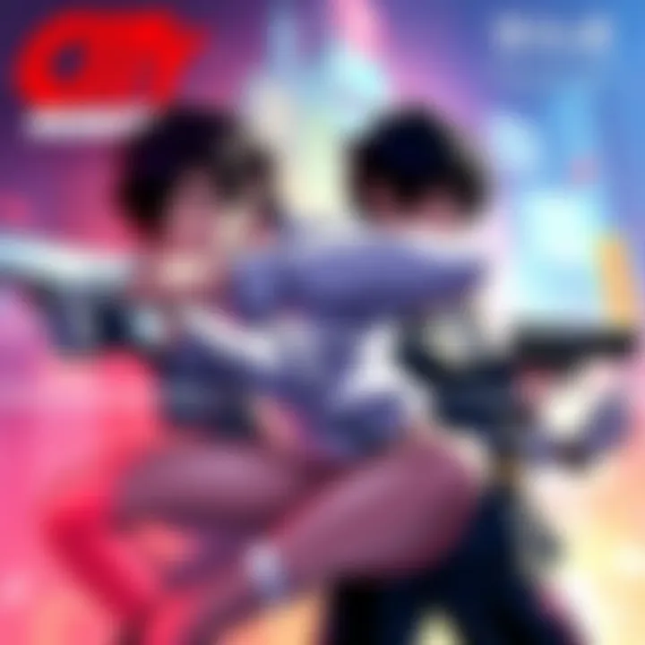 Various fan-made comics covers featuring characters from City Hunter.