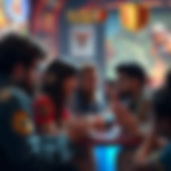 A group of Clash of Clans players sharing their opinions on recent game changes in a lively forum setting