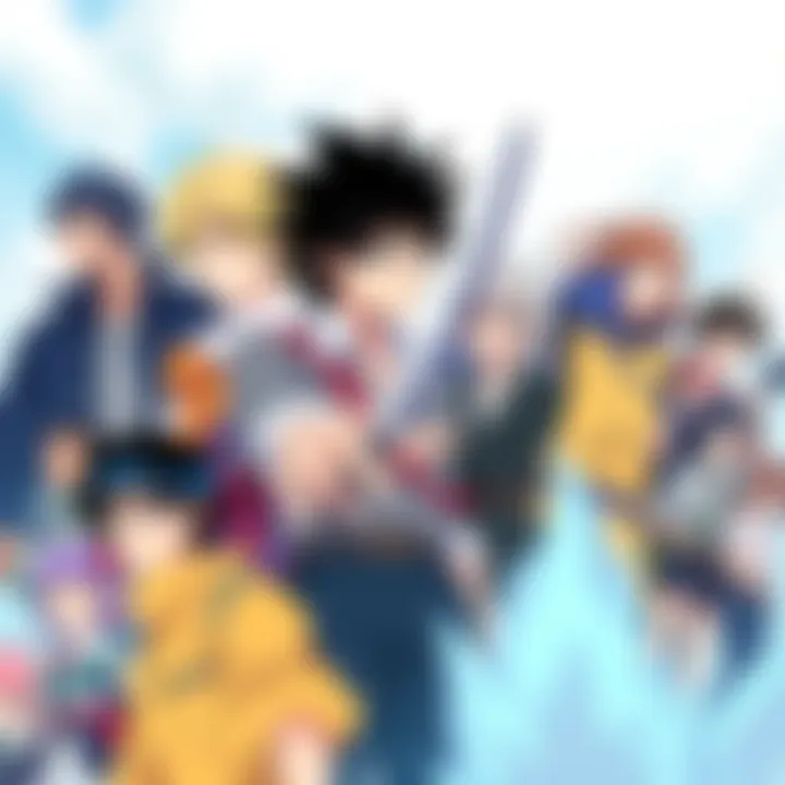 Classic Anime from the 2000s A collage of iconic characters from early 2000s anime like FLCL, Death Note, and Samurai Champloo, showcasing their unique styles and themes.