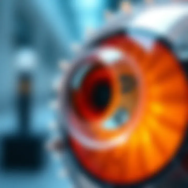 Close-up View of an Object A close-up image showing a detailed view of a common object that sparks curiosity.