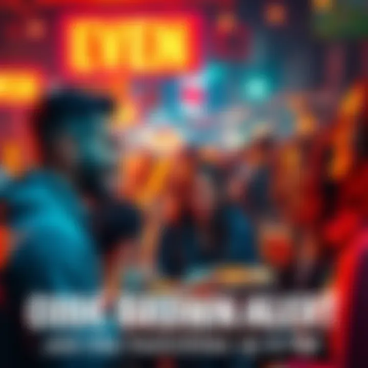 A lively group of people laughing and eating at the Code Brown event