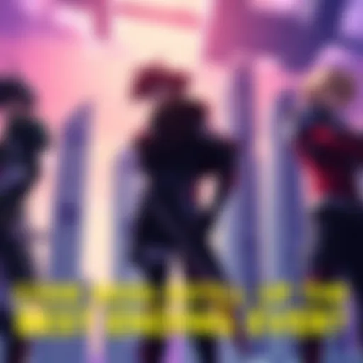 Characters from Code Geass standing together, looking determined in a dramatic setting