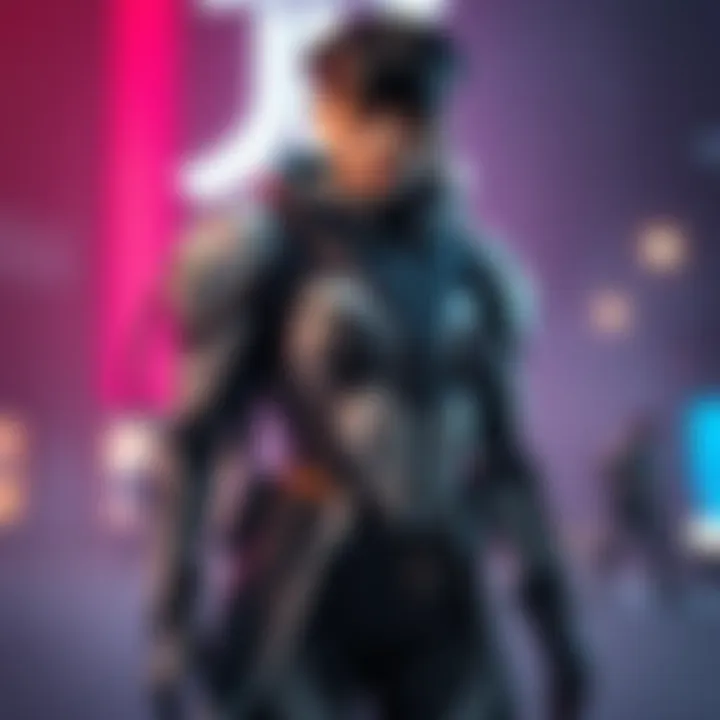 Artistic design of Colonel Kusanagi in a detailed costume from the SAC art book, featuring futuristic elements and unique textures.