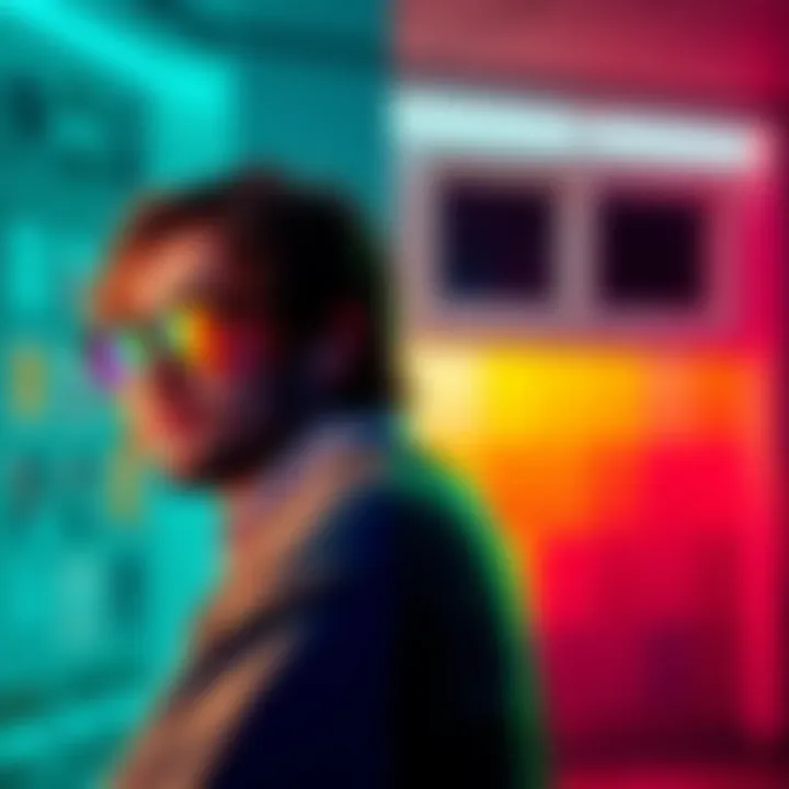 A side-by-side display of a personal color palette next to the official Acca Howler palette, highlighting the differences in colors.