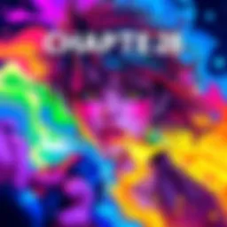 New vibrant cover design for Chapter 28 featuring bold colors and dynamic artwork