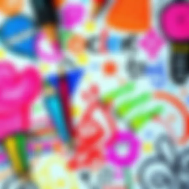 A vibrant display of various doodles showcasing different artistic styles and techniques, inviting viewers to explore creativity.