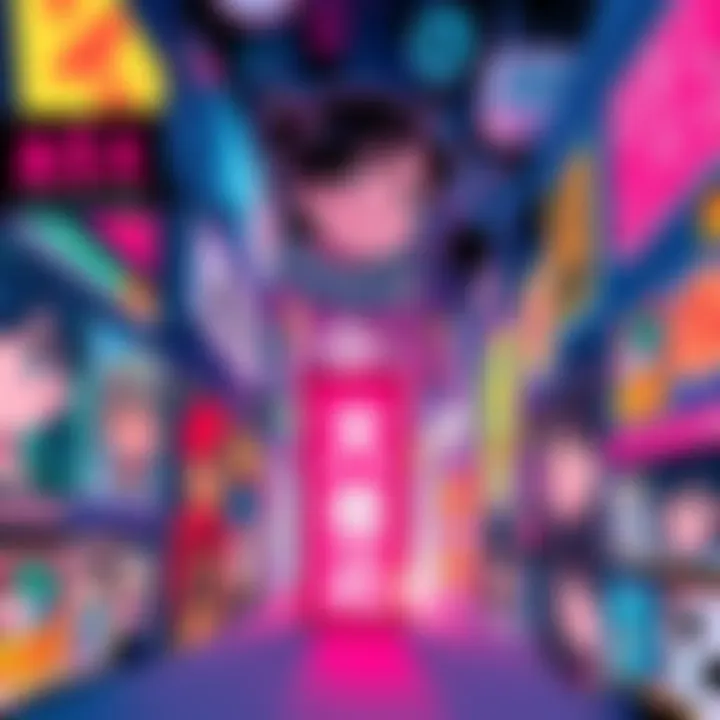 A collection of vibrant manga covers showcasing diverse characters and styles from various countries.