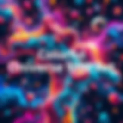 A vibrant collection of unique artworks inspired by the Universe 1000 theme, showcasing various styles and colors that attract viewers.