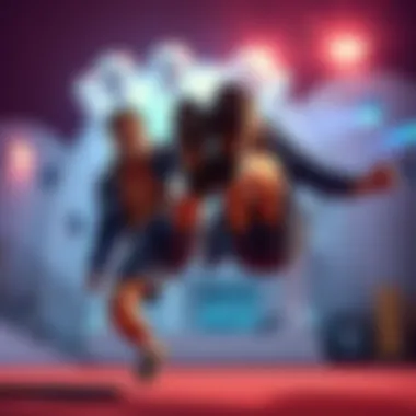 Two Gojooners show off their strength with playful foot and crotch shots together in one image.