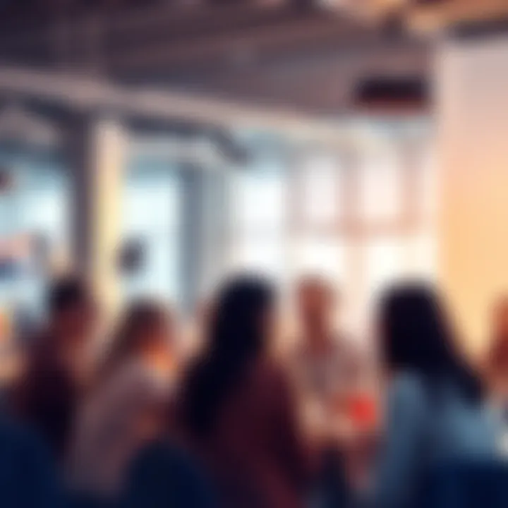 A group of people engaging in a lively discussion, sharing thoughts and ideas on various topics