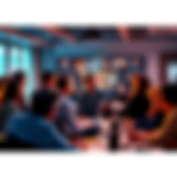 A group of people engaging in a lively discussion about Dabuffedby in an online forum setting