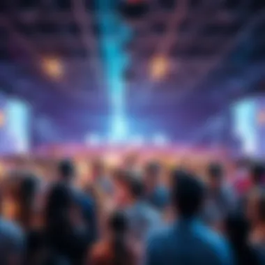 Community Gathering with 67k Members A vibrant online community with diverse people engaging in discussions and sharing thoughts on forums.