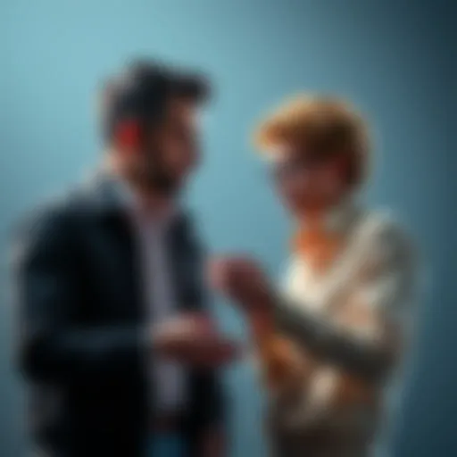 Two individuals evaluating and discussing their mastered skills and tradeoffs in a thoughtful debate