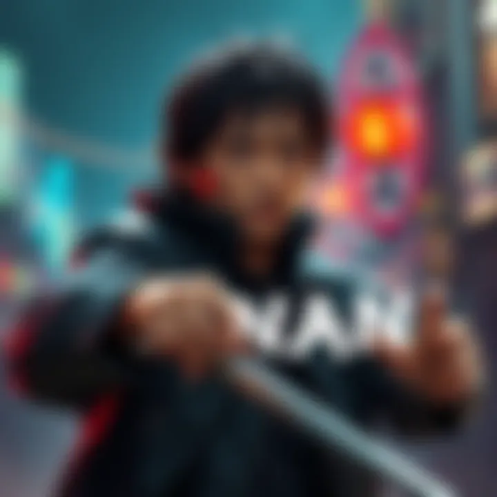 A moment featuring Yamato Kunsuke from the Conan One Eyed movie