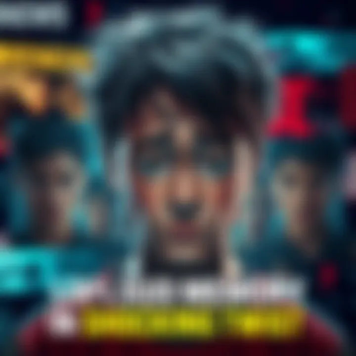 A character with a puzzled expression, surrounded by blurred images representing lost memories.