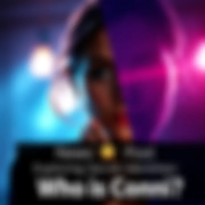 Character Connie Revealed A woman with a thoughtful expression, partially concealed by shadows, representing her secret identity.