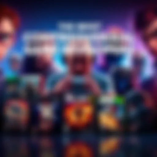 A collage of famous game developers known for their controversial decisions, featuring game boxes and negative reviews online.