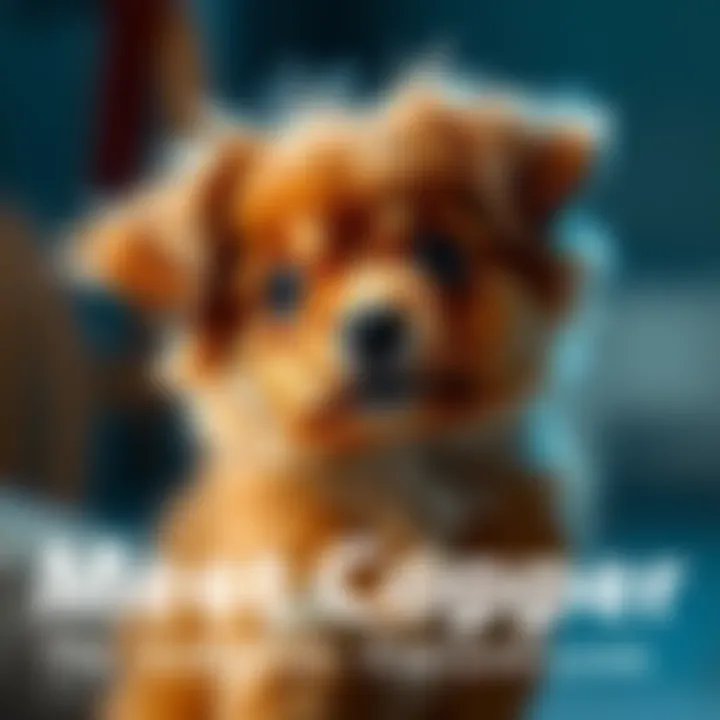 Copper the adorable pet A cute pet named Copper with fluffy fur and big eyes, playfully looking at the camera.
