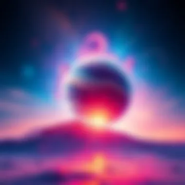 A colorful gif showcasing the energetic atmosphere of Planet Waves with vibrant cosmic elements