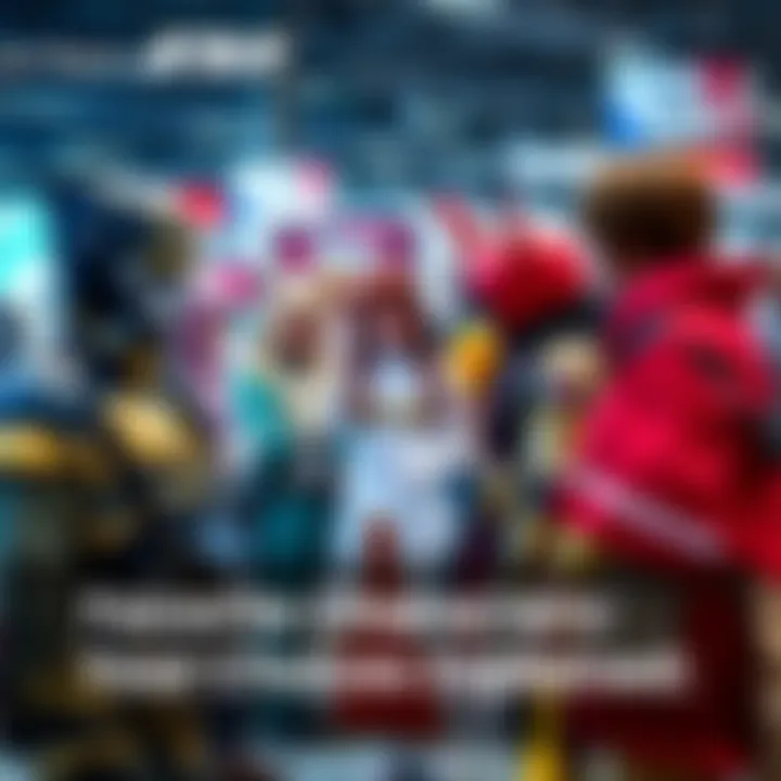 Cosplay Characters Gathering A group of people dressed as various popular characters from anime, video games, and movies at a convention, showcasing their costumes and creativity.