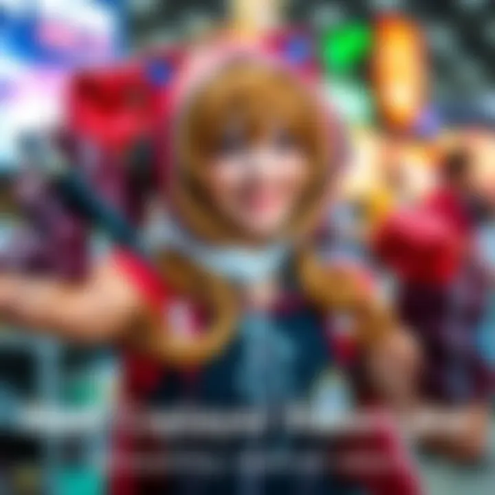 Rebecca @ywuukii showcasing her costume inspired by a popular character, smiling confidently