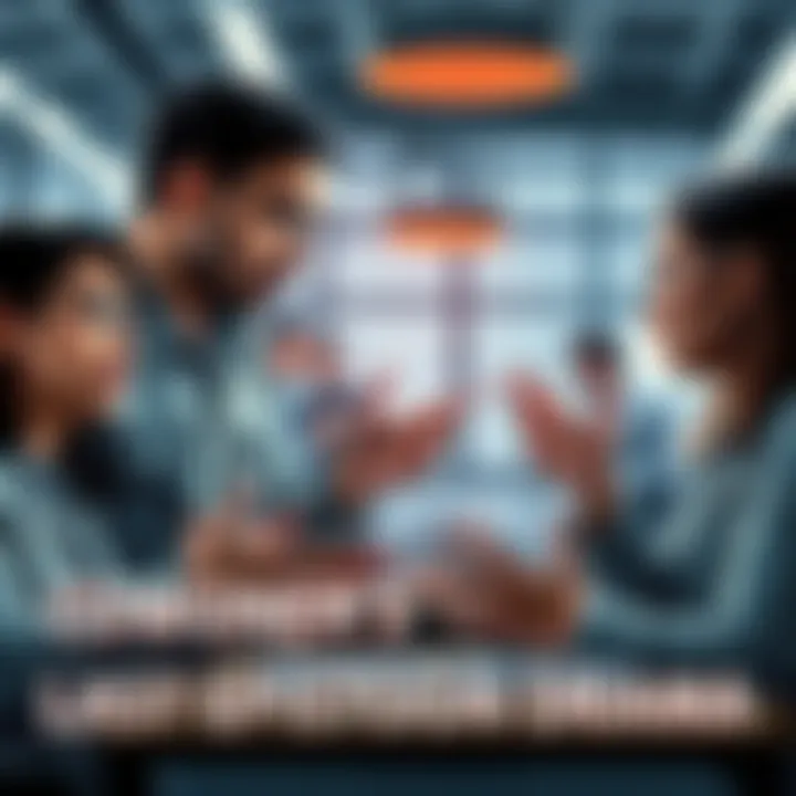 Frustrated coworkers discussing a live-action series Two coworkers express frustration over the last episodes of a live-action drama, highlighting disappointment in character treatment.