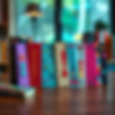 A selection of colorful and unique bookmarks arranged on a wooden table, showcasing different designs and styles for reading enthusiasts.