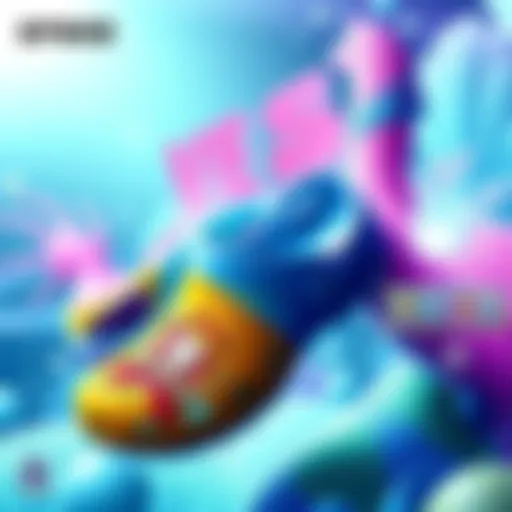 Colorful Crocs designed with One Piece characters and themes, showcasing excitement for the collection launch.