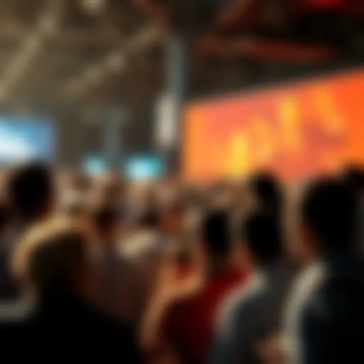 A group of people engaging in a heated discussion about recent events