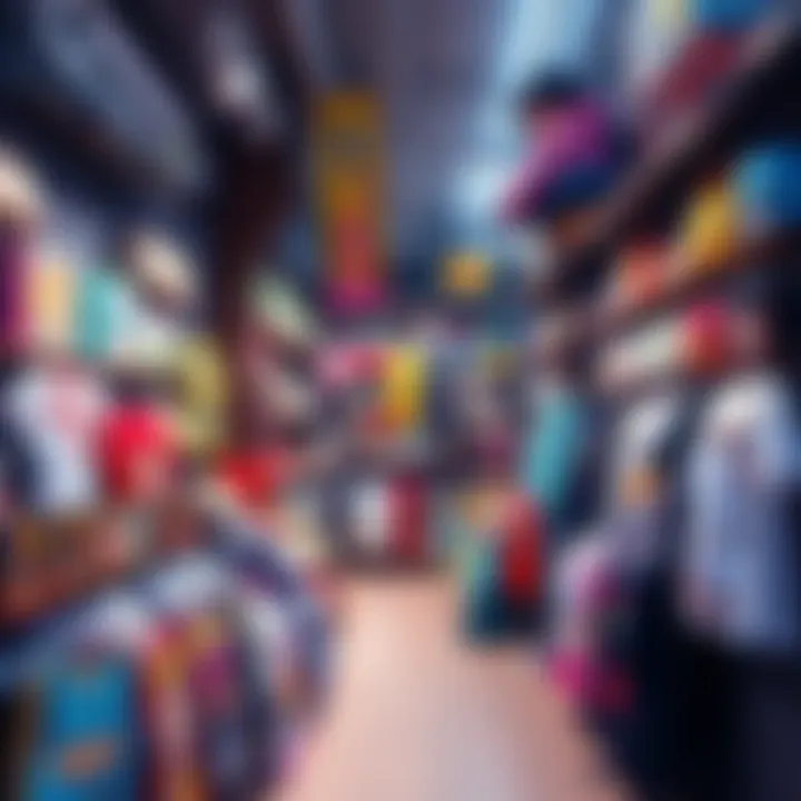 Colorful display of popular anime merchandise on Crunchyroll