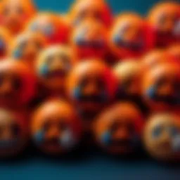 Crying Emoji Expressions A collection of various crying emojis expressing strong emotions, highlighting their role in online communication.