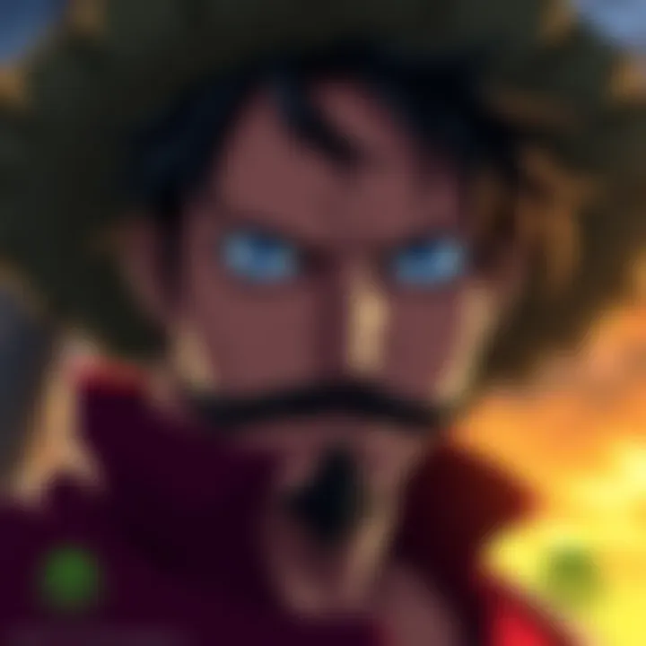 Mysterious portrait beneath Roger's image in One Piece Live Action Season 2, possibly White Beard