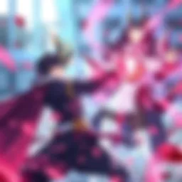 Cursed Naoya Battles Maki Cursed Naoya shows his strength in a fierce battle against Maki, highlighting his unique human form and powerful domain expansion.