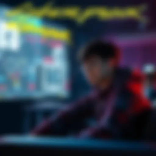 A fan sitting in front of a screen watching Cyberpunk Season 2, looking thoughtful and slightly disappointed