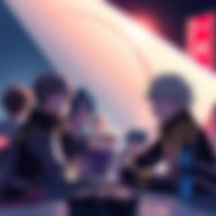 A group of D-Gray Man fans sharing their thoughts on forums, excited about the show's future and reminiscing about past episodes.