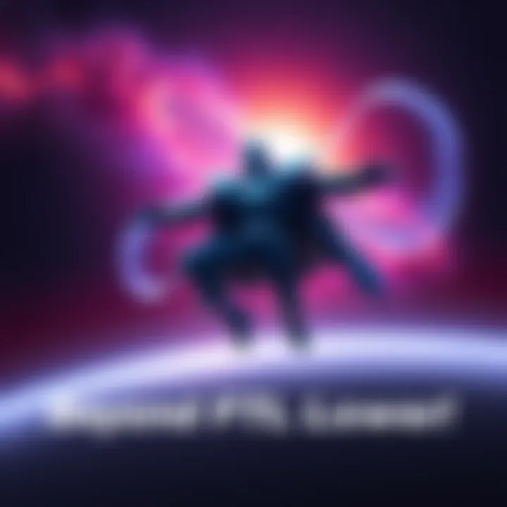 Dabura floating in space with a galaxy background, showcasing his new powers and the vastness of the universe surrounding him.